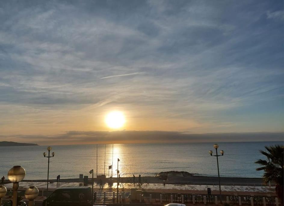 Nice Promenade Des Anglais Vue Mer Esterno foto